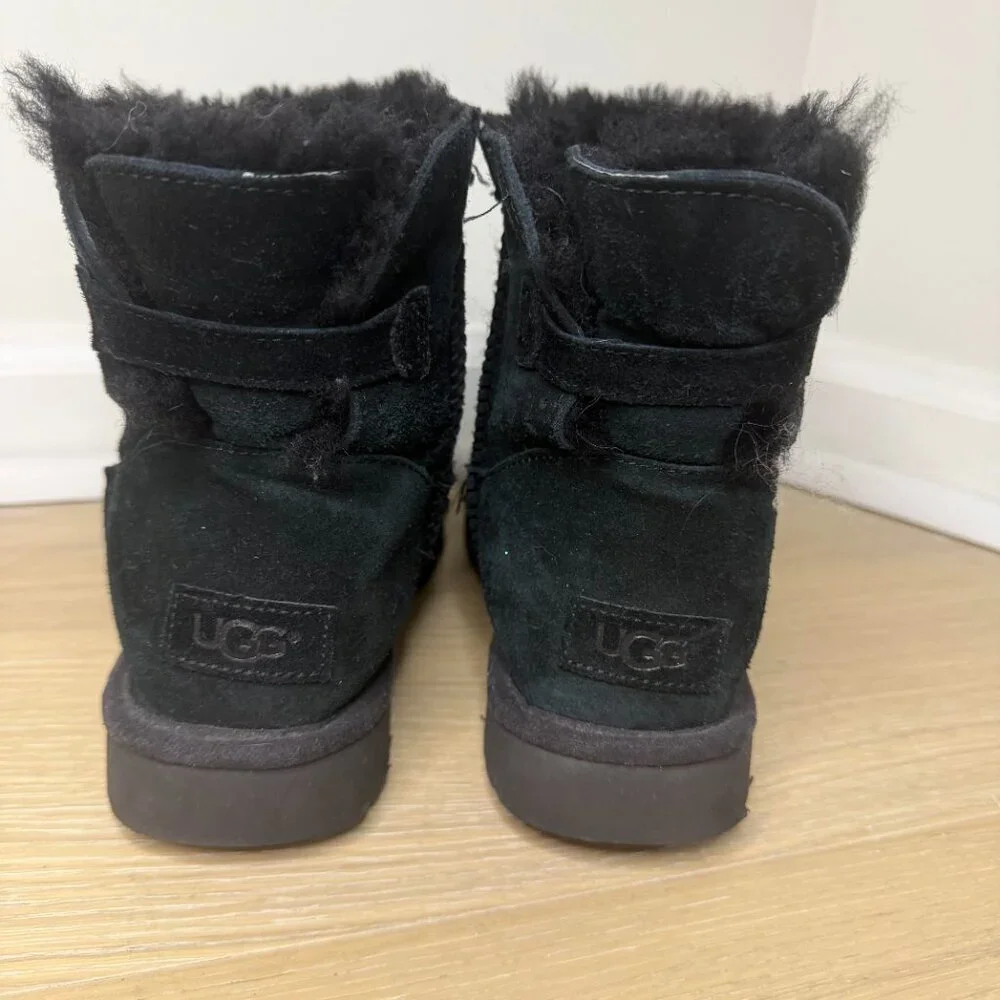 UGG Classic Mini Galaxy Stars Bling Pull On Suede Boot Cozy Winter - 8